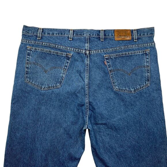 Levi's 540 Jeans Men's Size 48 Blue Vintage Brown Tab Relaxed Fit Denim - Picture 6 of 11
